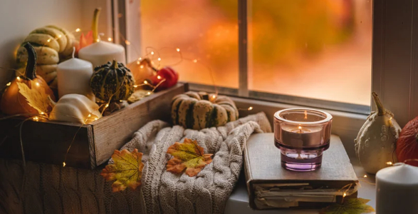 Ambiance cocooning dans une maison bien isolée avant l'hiver